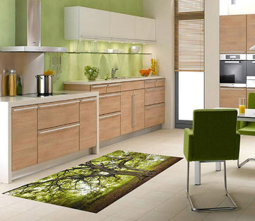 3D Beautiful Tree 600 Kitchen Mat Floor Mural Wallpaper AJ Wallpaper 