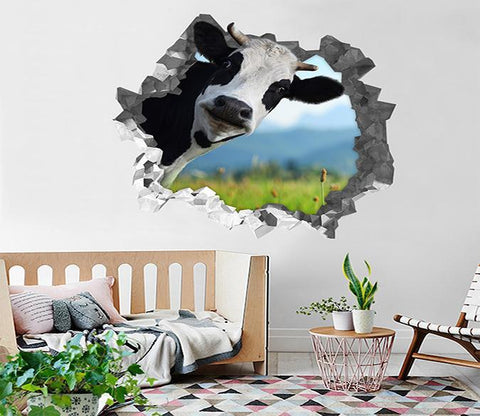 3D Broken Wall Decal Art Best Seller