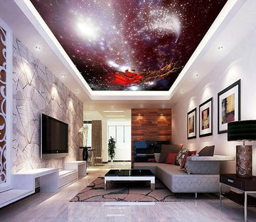 Stars Sky Santa Claus Wallpaper AJ Wallpaper 