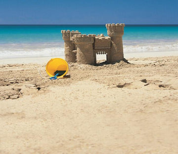 Beach Sand Castle Wallpaper AJ Wallpaper 