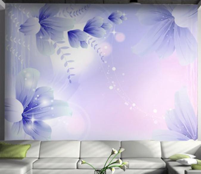 Dreamy Flowers Wallpaper AJ Wallpaper 