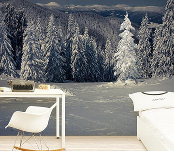 Snowy Forest 3 Wallpaper AJ Wallpaper 