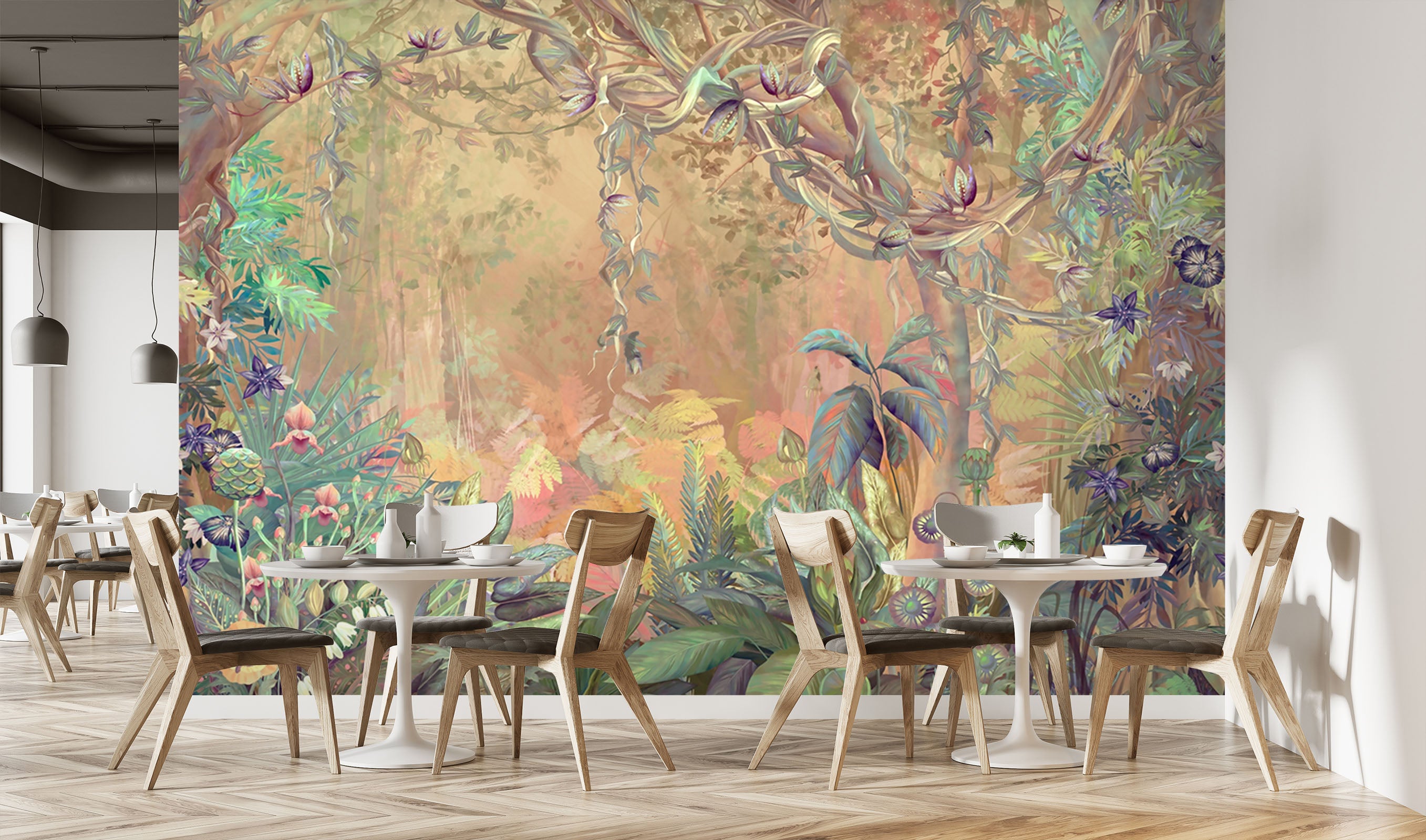 3D Forest Vine 1557 Wall Murals