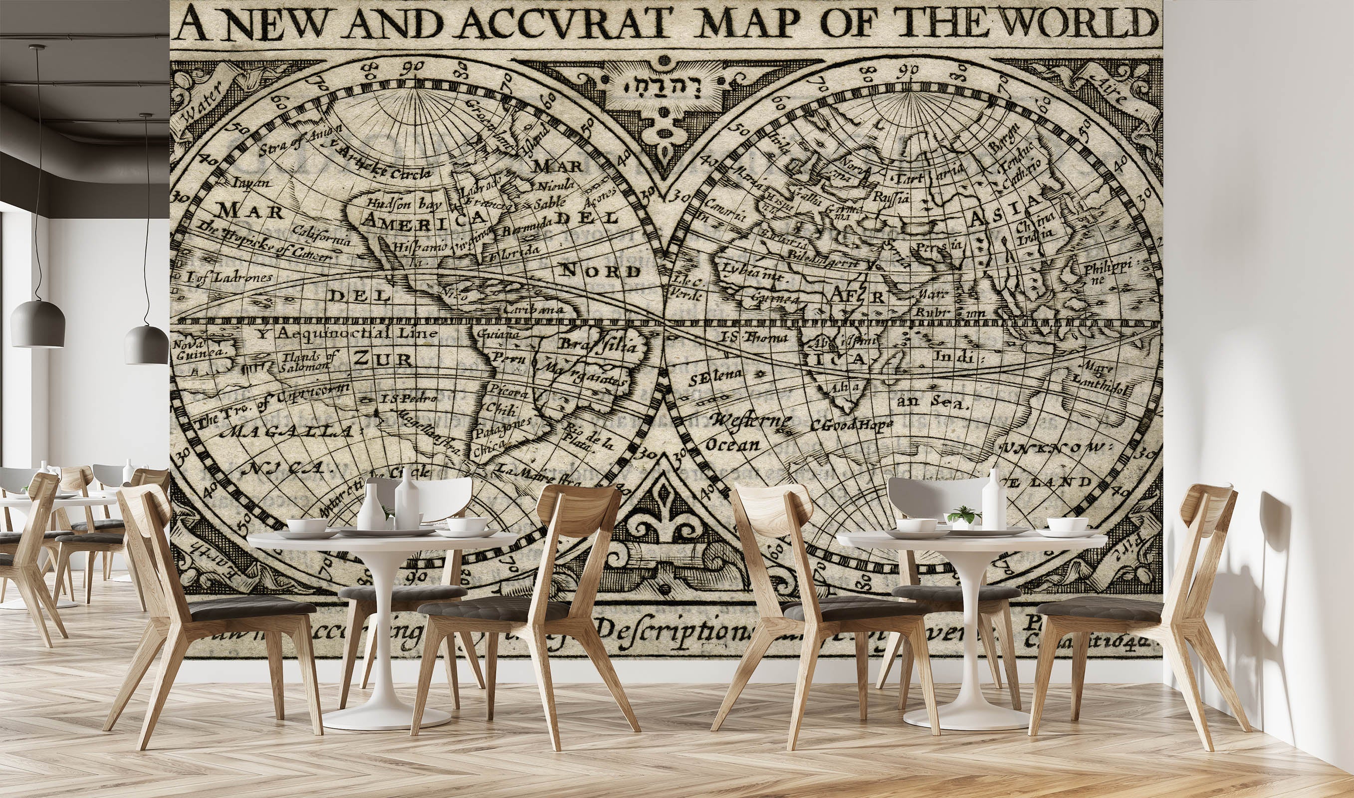 3D Precision Painting 2025 World Map Wall Murals