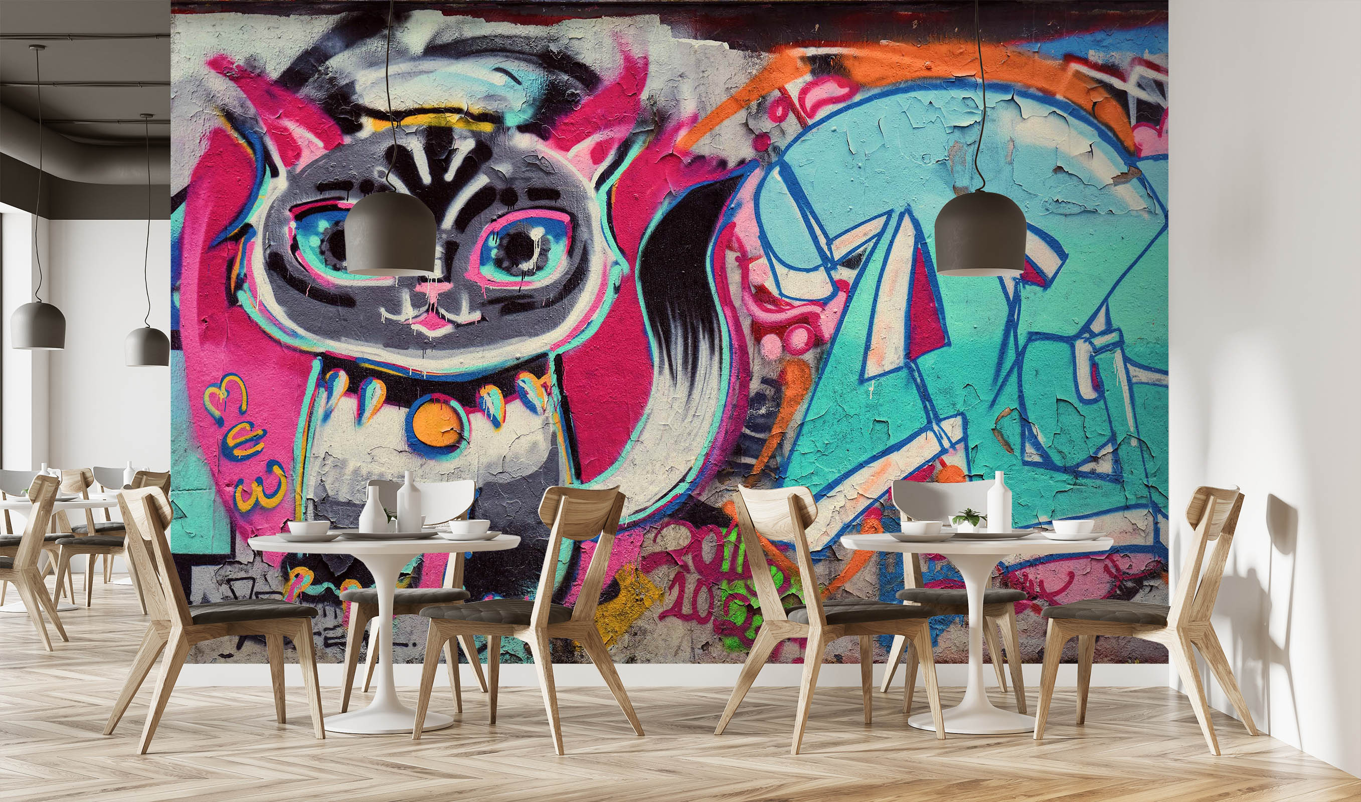 3D Color Parrot 1469 Wall Murals