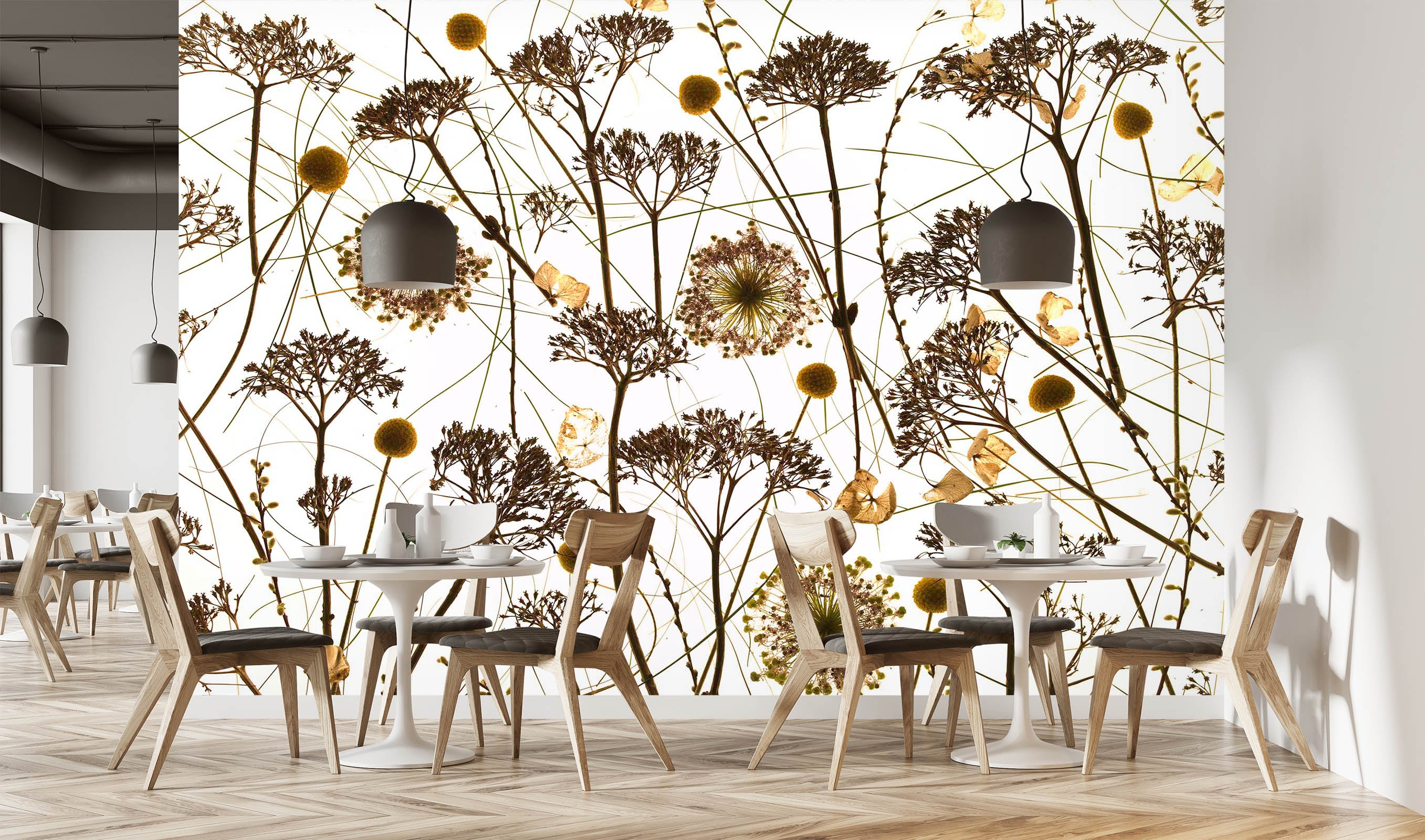 3D Withered Sunflower 1405 Assaf Frank Wall Mural Wall Murals