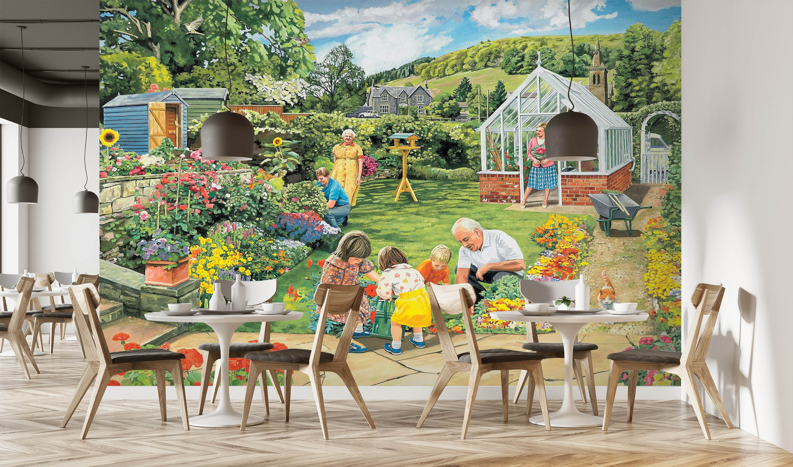 3D Gardening With Grandad 1024 Trevor Mitchell Wall Mural Wall Murals