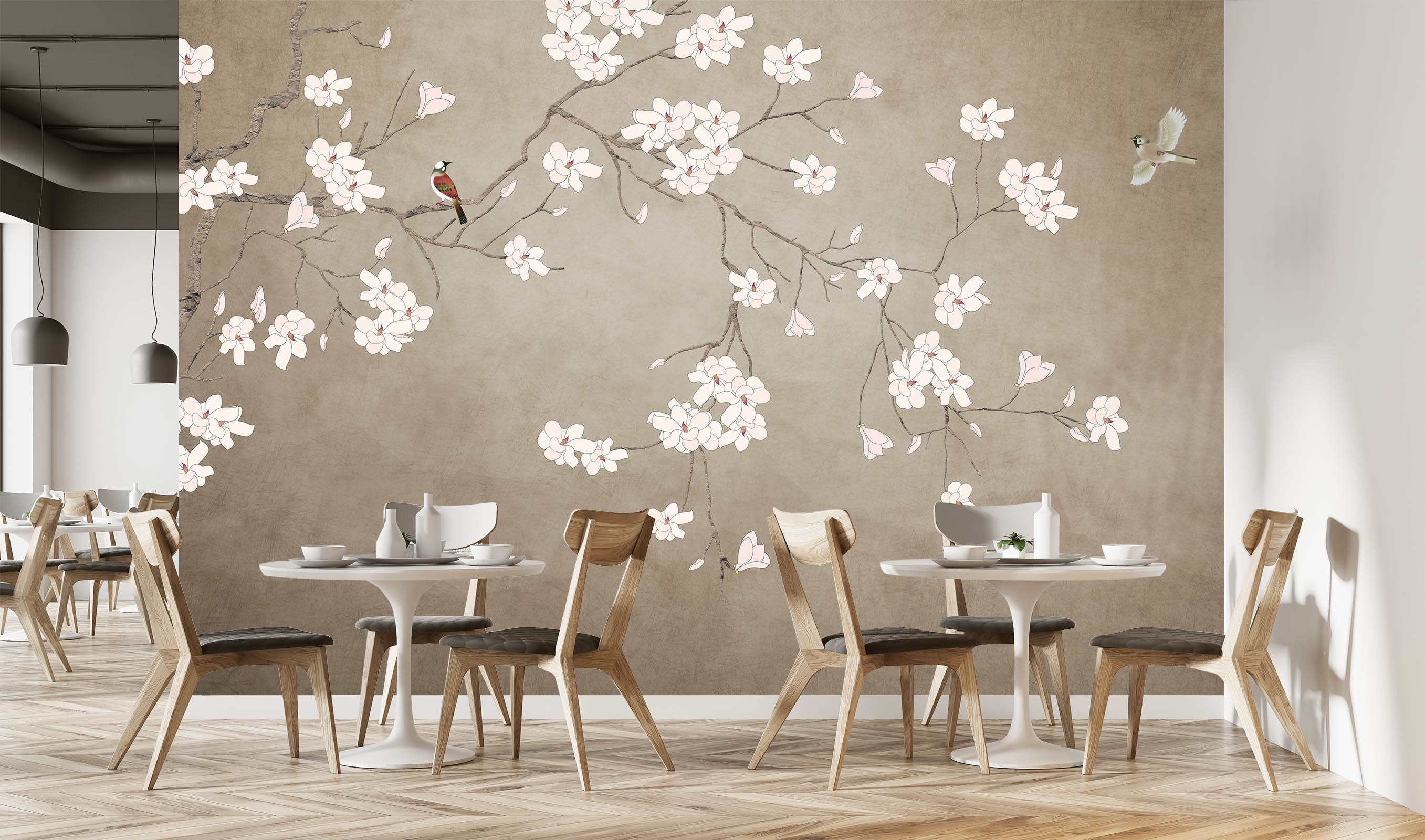 3D Peach Blossom 1435 Wall Murals