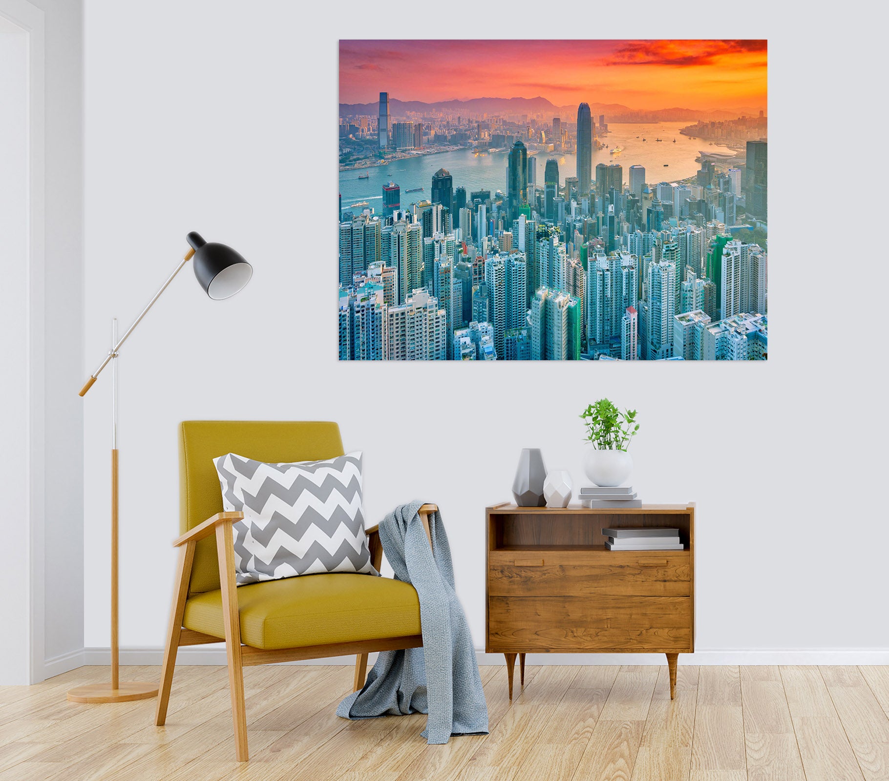 3D Tall Building 154 Marco Carmassi Wall Sticker
