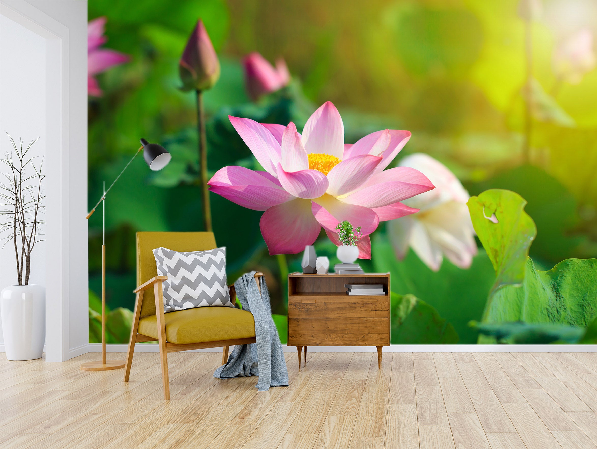 3D Lotus 57073 Wall Murals