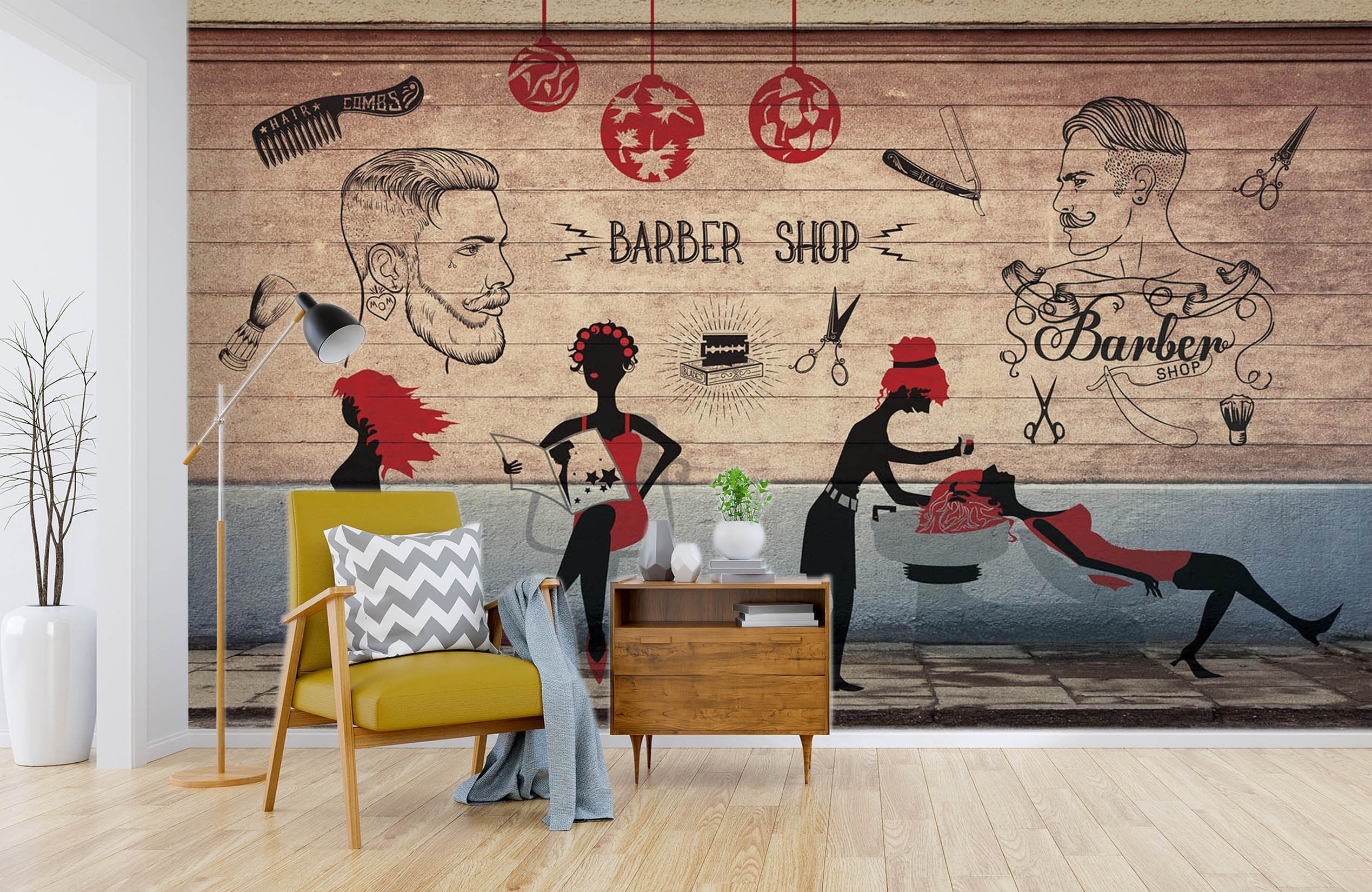 3D Washing Hair 491 Wallpaper AJ Wallpaper 2 