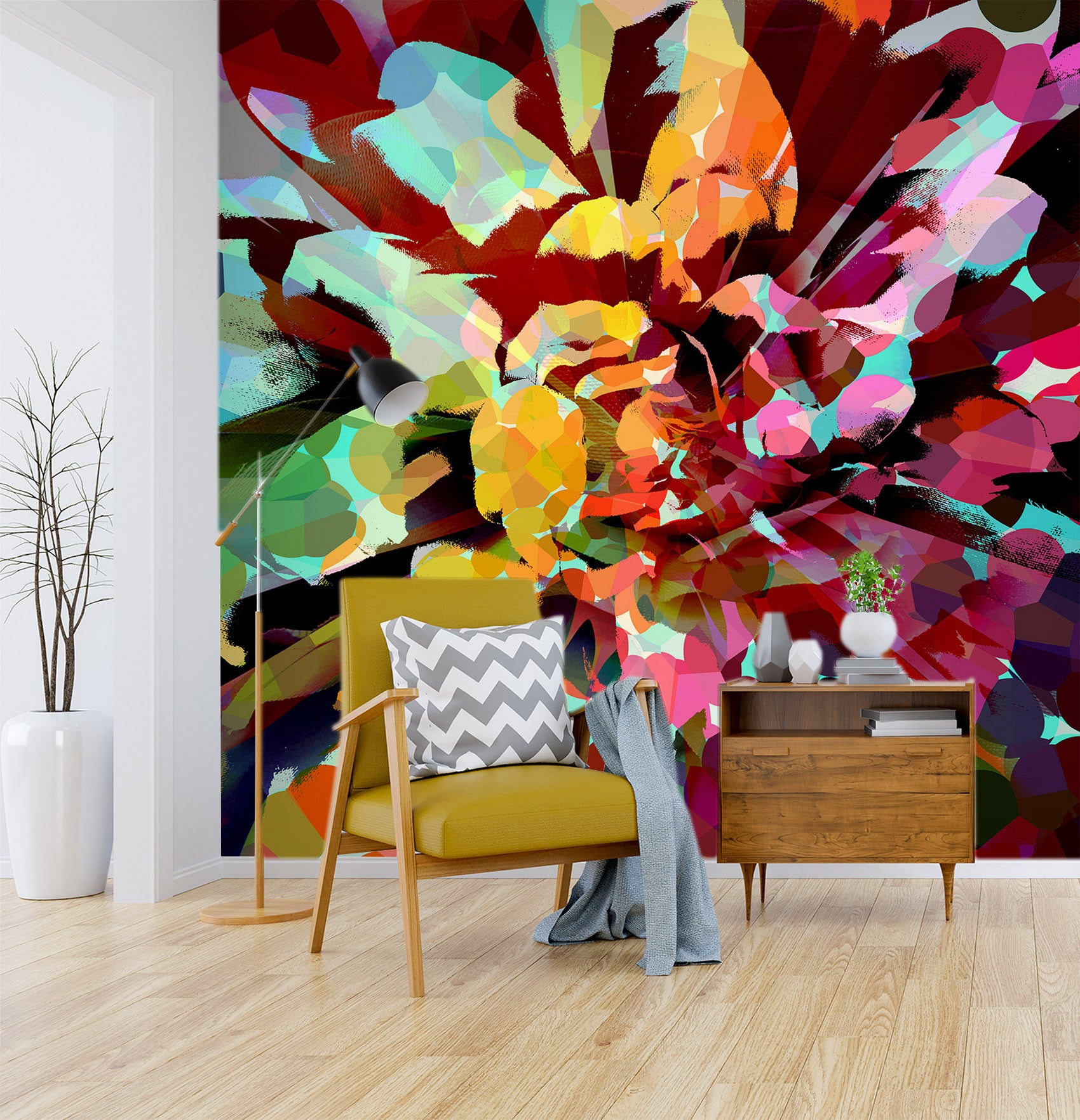 3D Colorful Pattern 19110 Shandra Smith Wall Mural Wall Murals