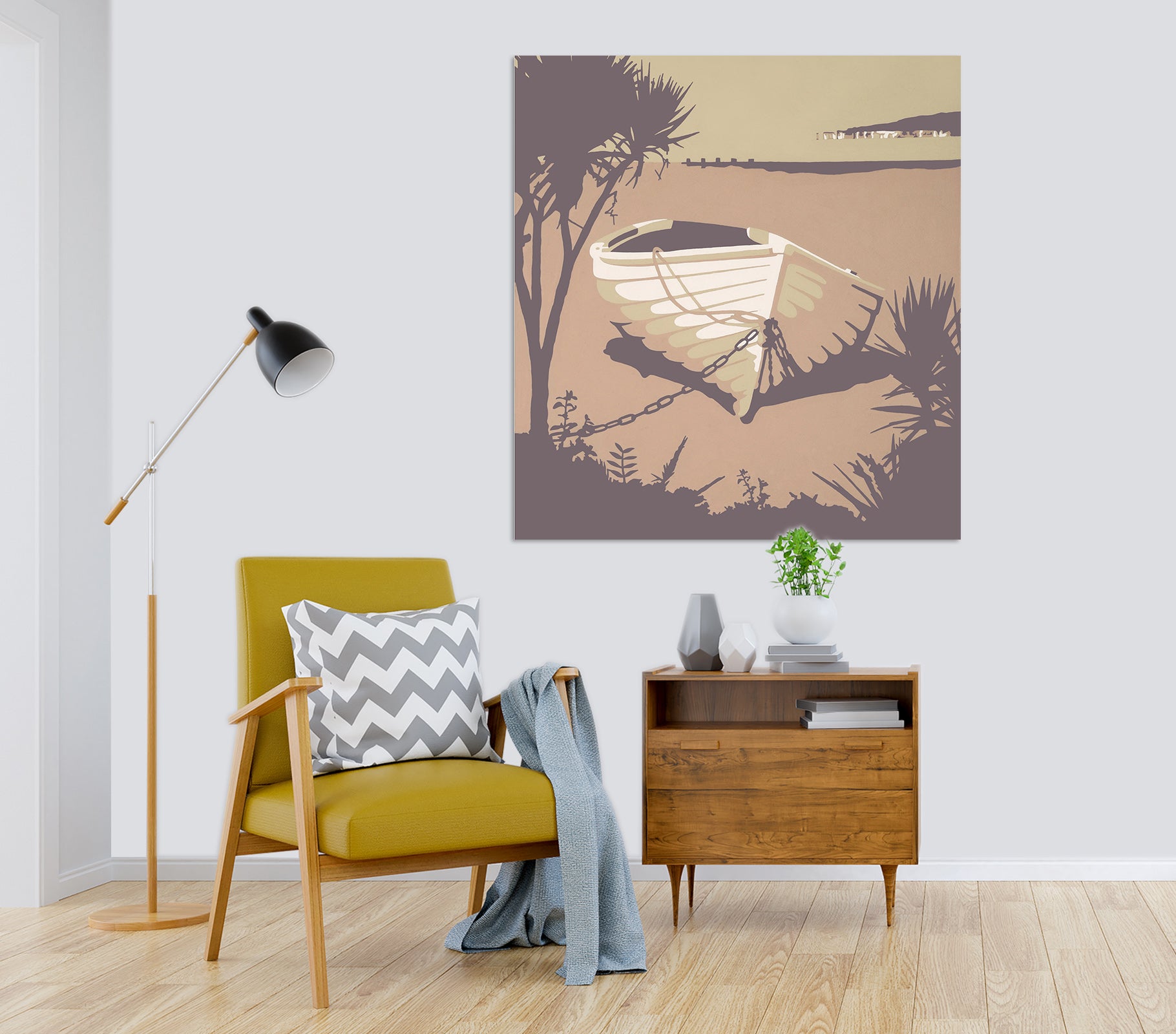 3D Sandbanks The Purbecks 054 Steve Read Wall Sticker