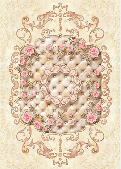 3D Flowers Vines Floor Mural Wallpaper AJ Wallpaper 2 
