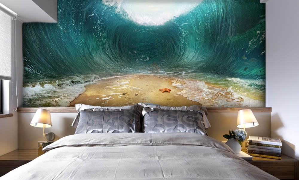 Amazing Waves Wallpaper AJ Wallpaper 