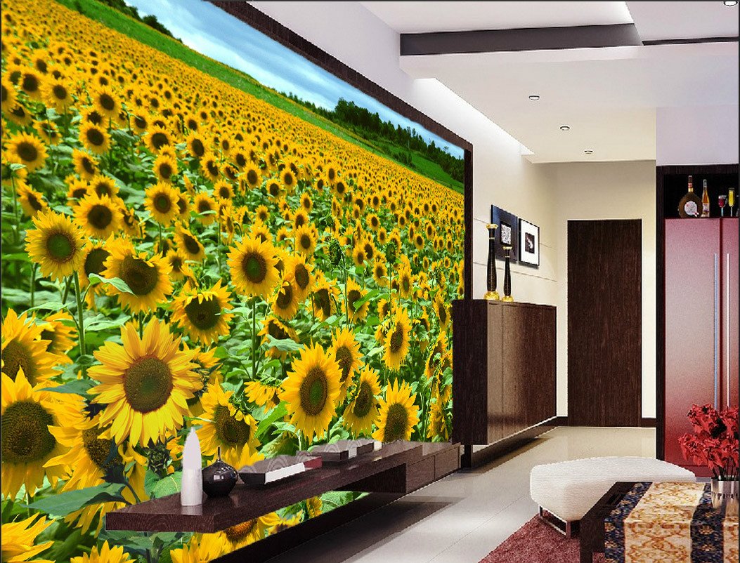Sunflowers Field 1 Wallpaper AJ Wallpaper 