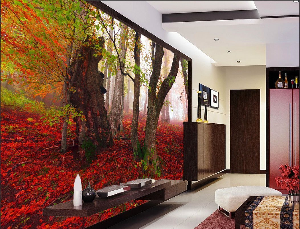 3D Curved Tree 157 Wallpaper AJ Wallpaper 