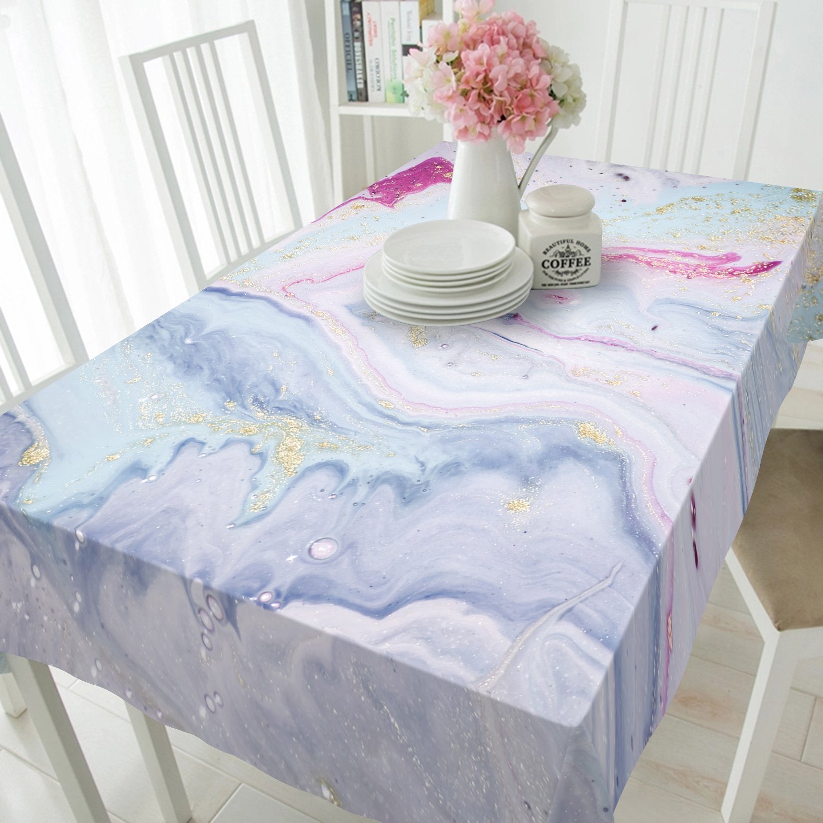 3D Light Wavy Painting 71 Tablecloths Wallpaper AJ Wallpaper 