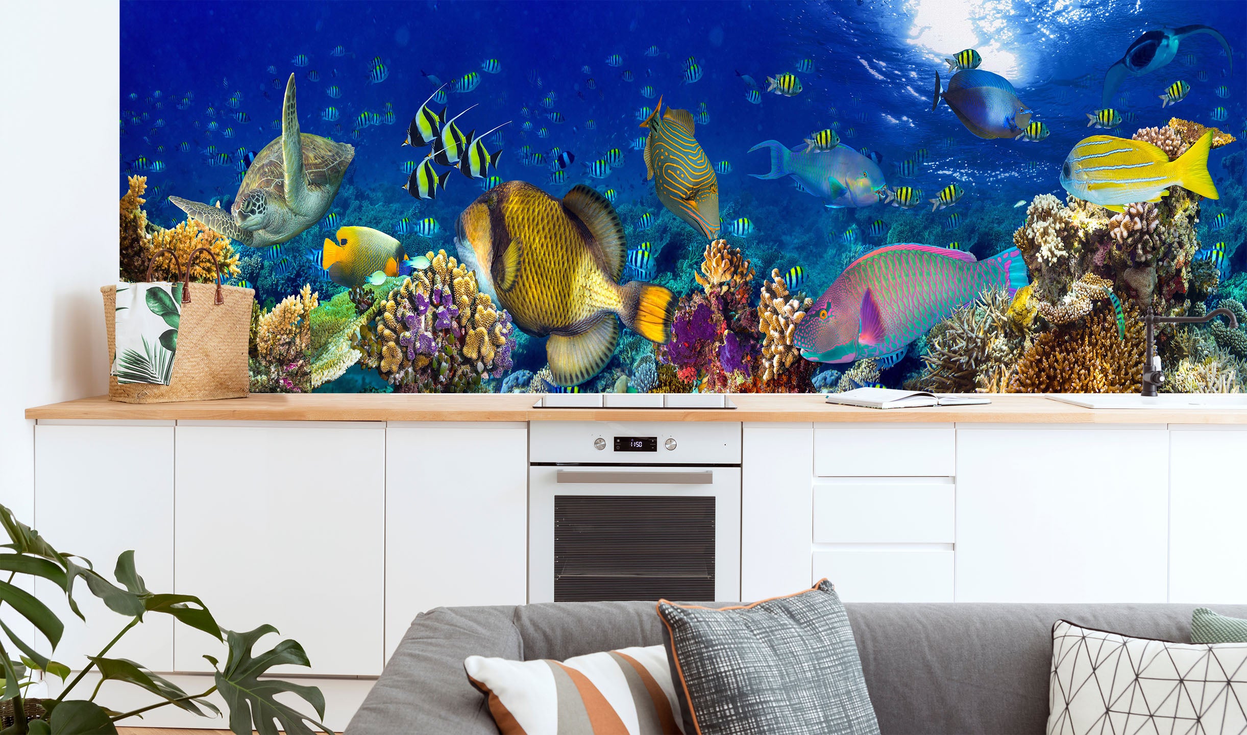 3D The Underwater World 1424 Wall Murals
