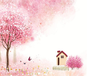 3D Cherry Flower Tree 015 Wallpaper AJ Wallpaper 