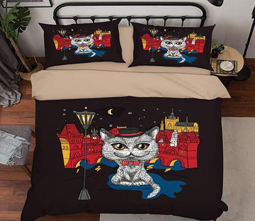 3D Street Light 021 Bed Pillowcases Quilt Wallpaper AJ Wallpaper 