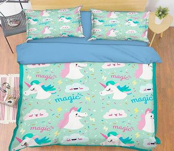 3D Horse Head 027 Bed Pillowcases Quilt Wallpaper AJ Wallpaper 