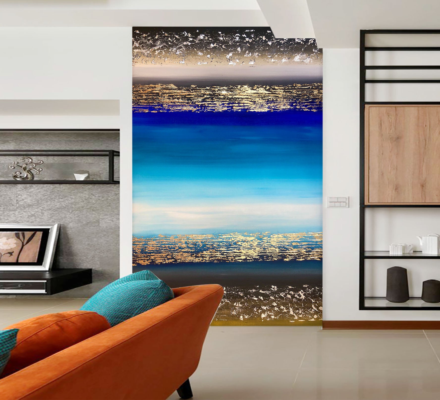 3D Sea Horizon 282 Skromova Marina Wall Mural Wall Murals