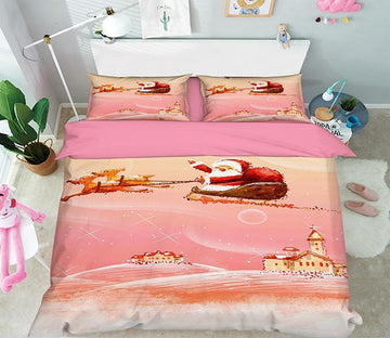 3D Christmas Gift 030 Bed Pillowcases Quilt Wallpaper AJ Wallpaper 