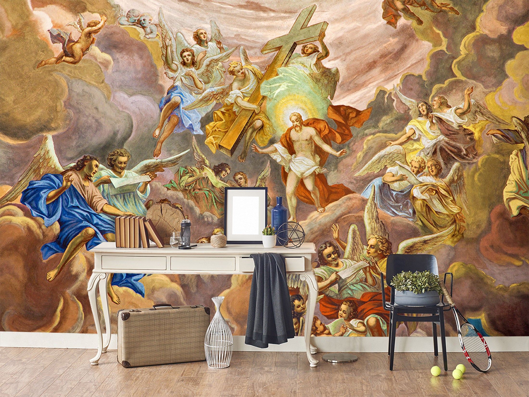 3D Ancient Gods 1541 Wall Murals