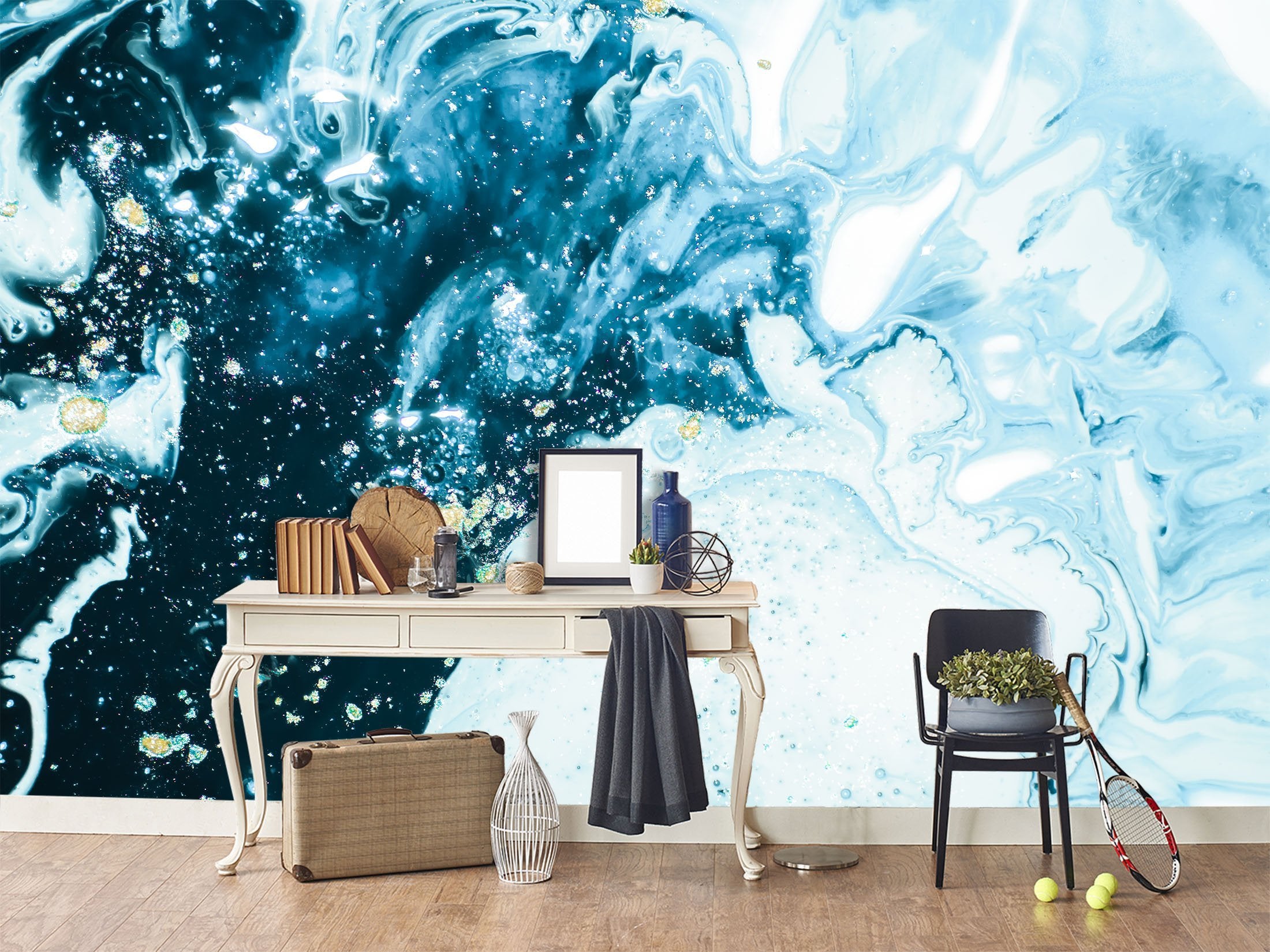 3D Abstract Blue Gradient 72 Wallpaper AJ Wallpaper 