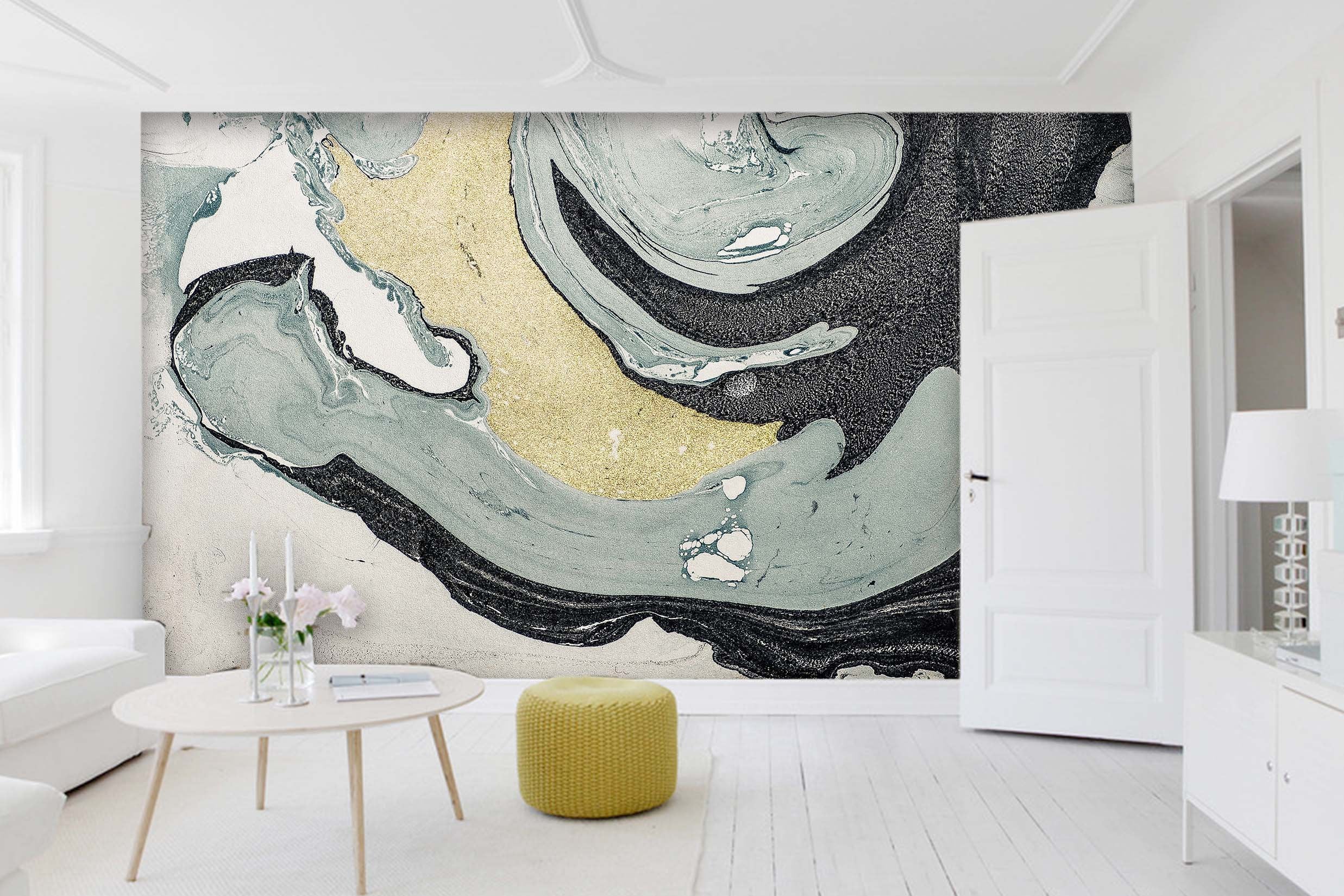 3D Mixed Black Pigment 97 Wallpaper AJ Wallpaper 