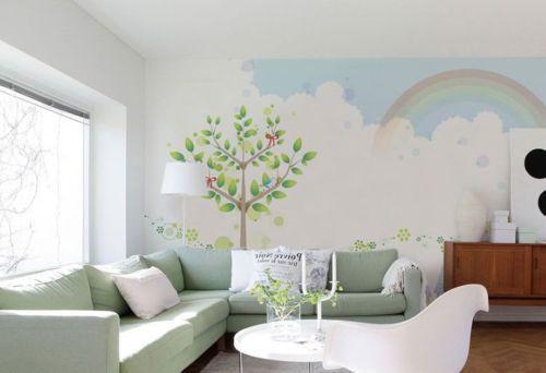 Rainbow And Tree Wallpaper AJ Wallpaper 2 