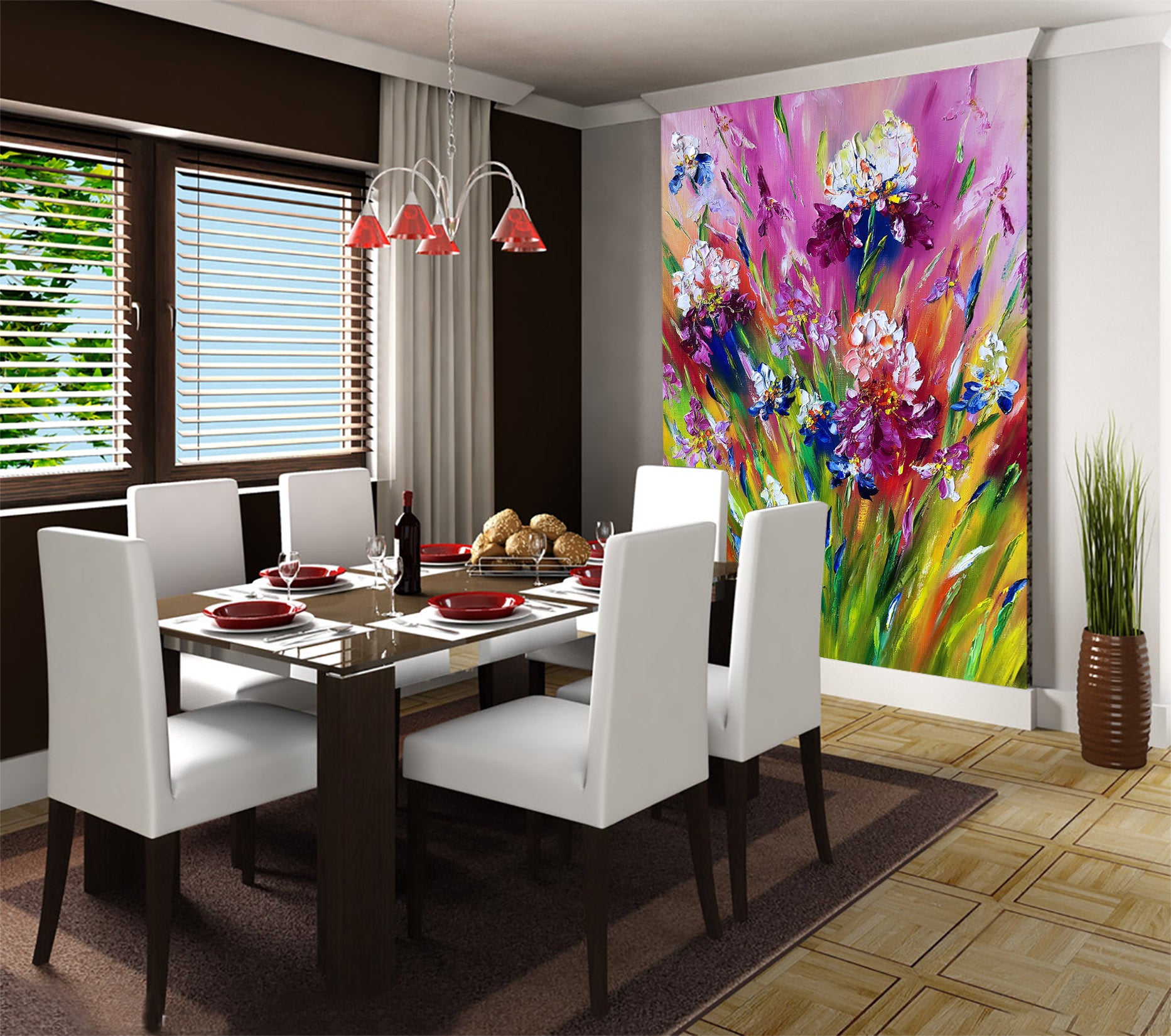 3D Flowers And Plants 303 Skromova Marina Wall Mural Wall Murals