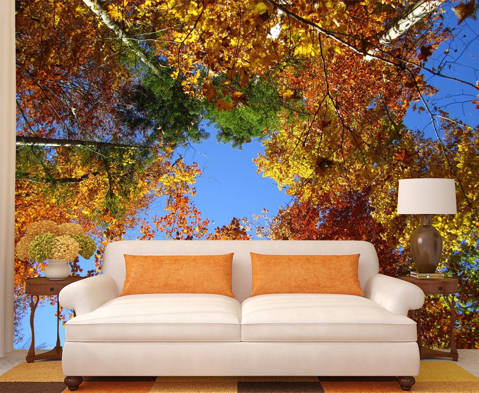 3D Autumn Shrub Tree 72 Wallpaper AJ Wallpaper 
