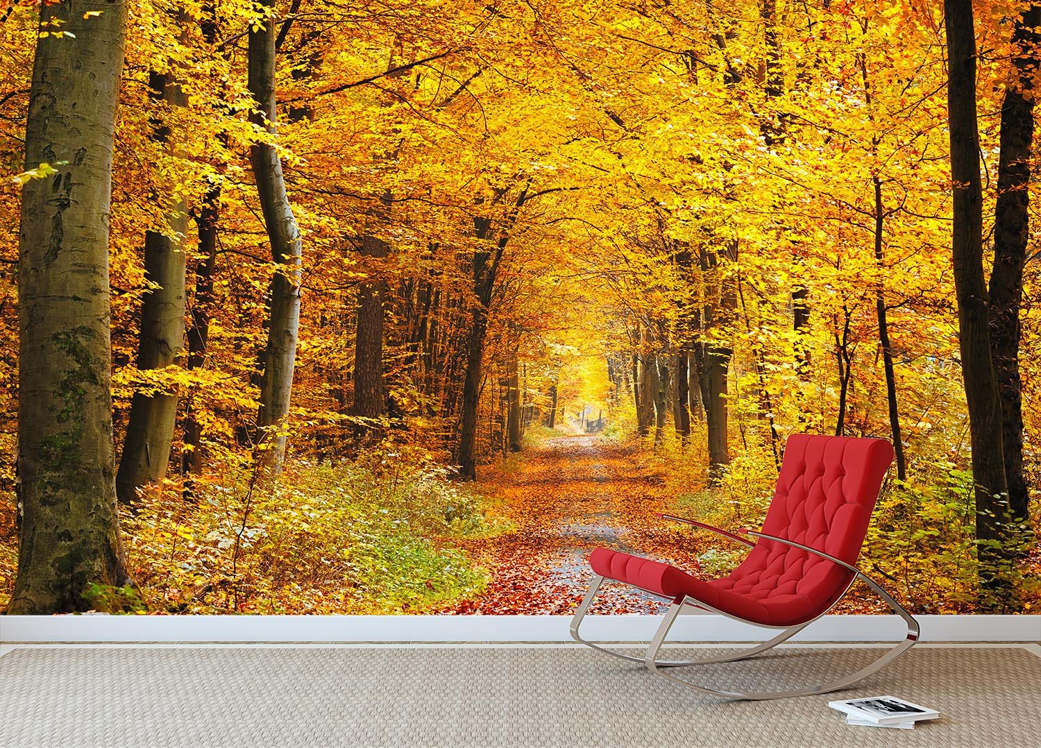 Beautiful Autumn Forest Wallpaper AJ Wallpaper 