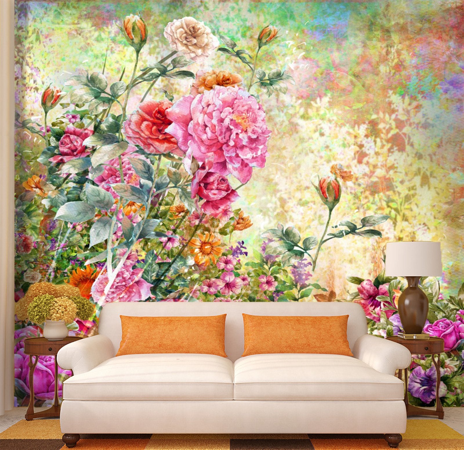 3D Elegant Peony Blossoming 28 Wallpaper AJ Wallpaper 