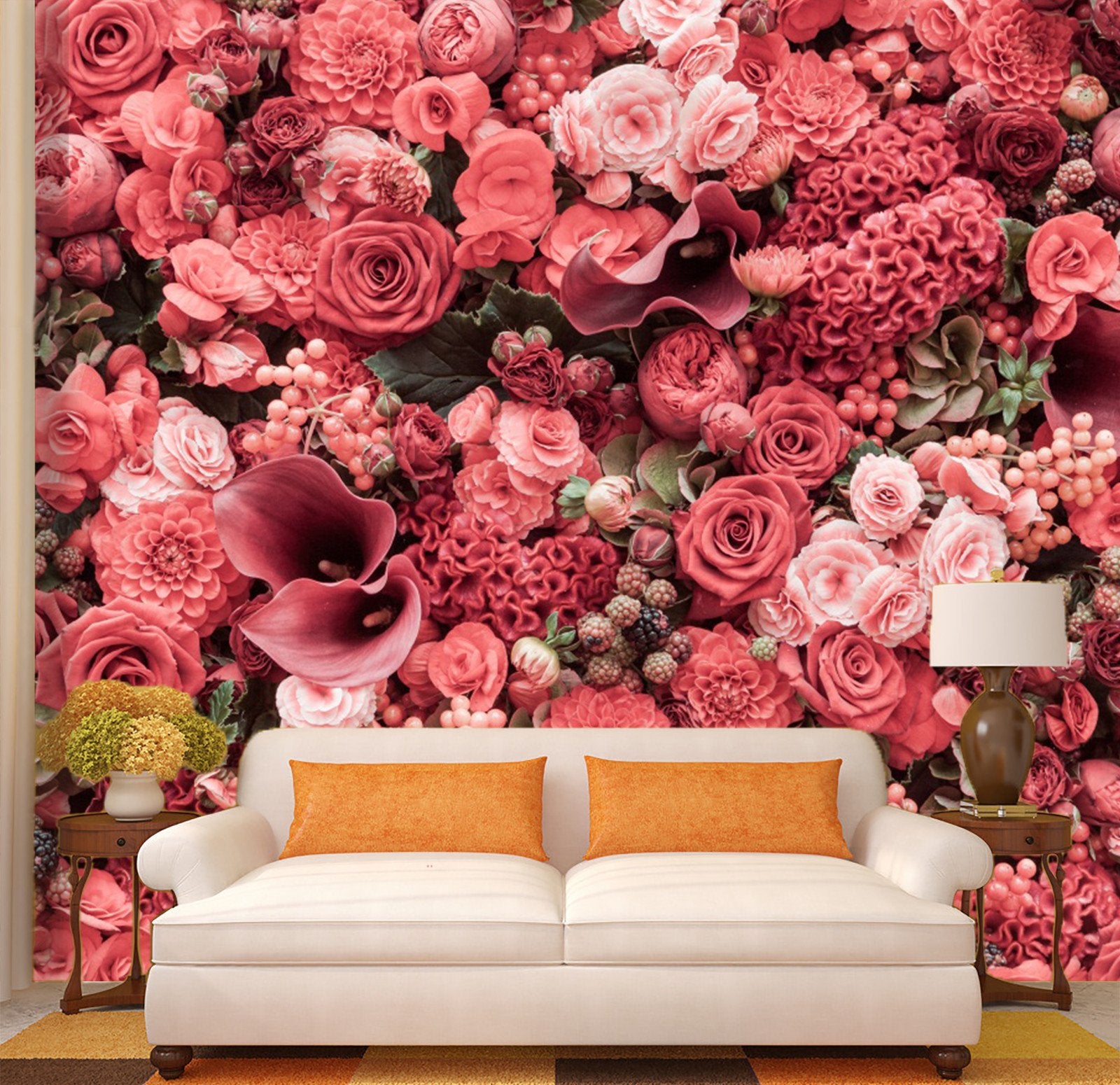 3D Pink Flower Blossoming 63 Wallpaper AJ Wallpapers 