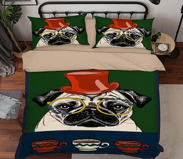 3D Melancholy Dog 055 Bed Pillowcases Quilt Wallpaper AJ Wallpaper 