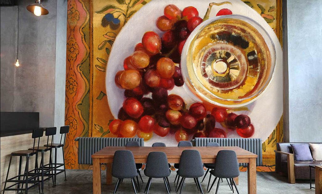 Ripe Grapes Wallpaper AJ Wallpaper 2 