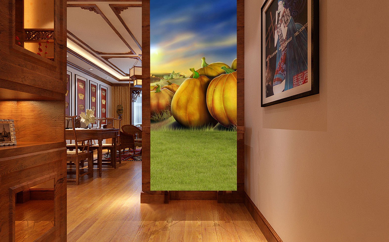 Pumpkin Mountains Wallpaper AJ Wallpaper 