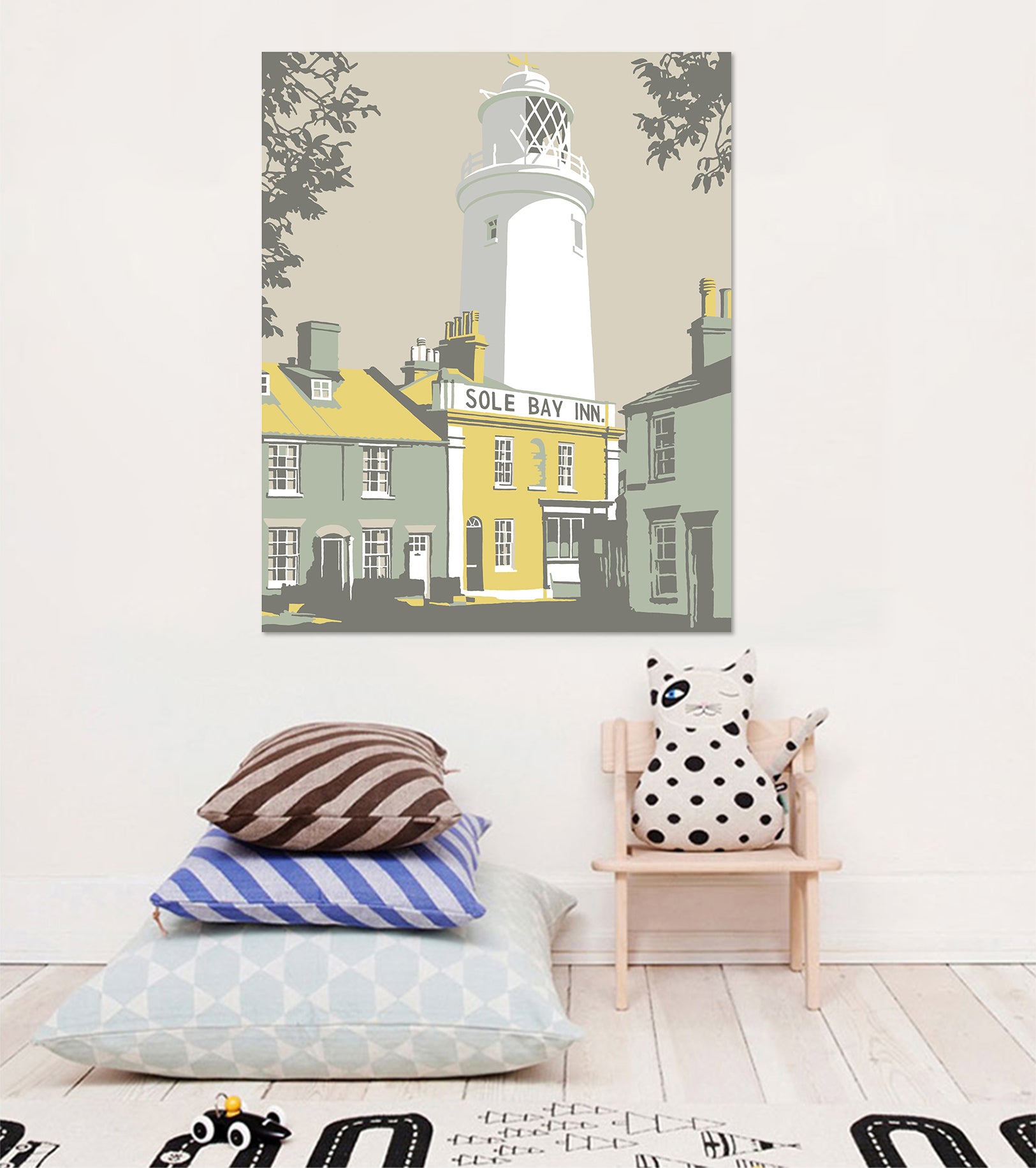 3D Sole Bay Inn 059 Steve Read Wall Sticker