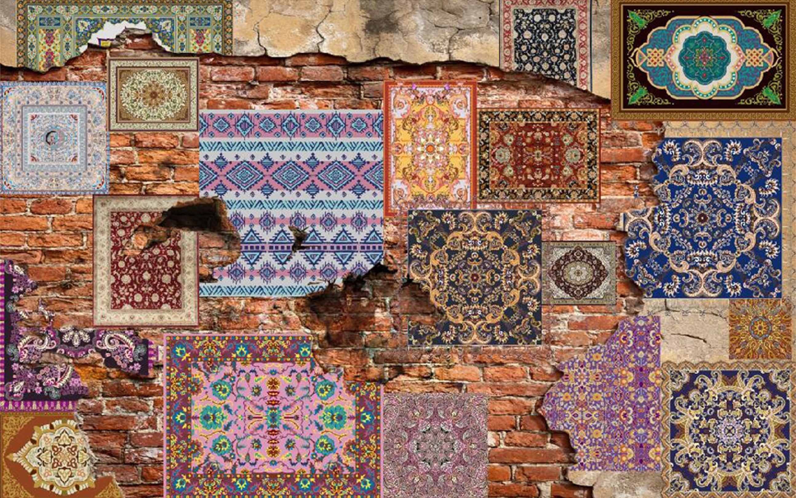 3D Bricks Wall Pattern 471 Garage Door Mural Wallpaper AJ Wallpaper 