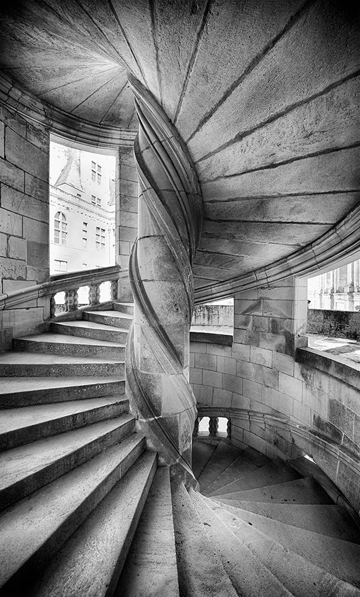 3D Spiral Staircase 73 Door Mural Wallpaper AJ Wallpaper 