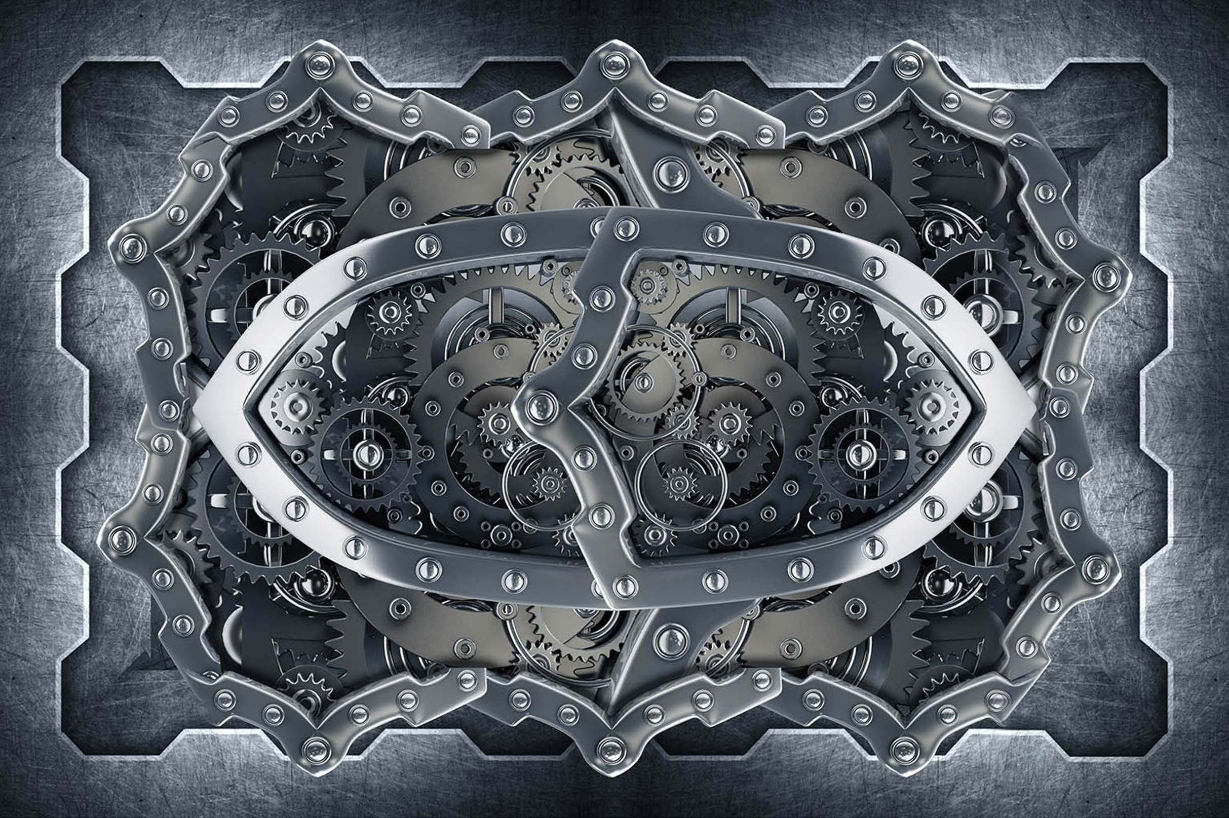 3D Metal Gears 133 Kitchen Mat Floor Mural Wallpaper AJ Wallpaper 