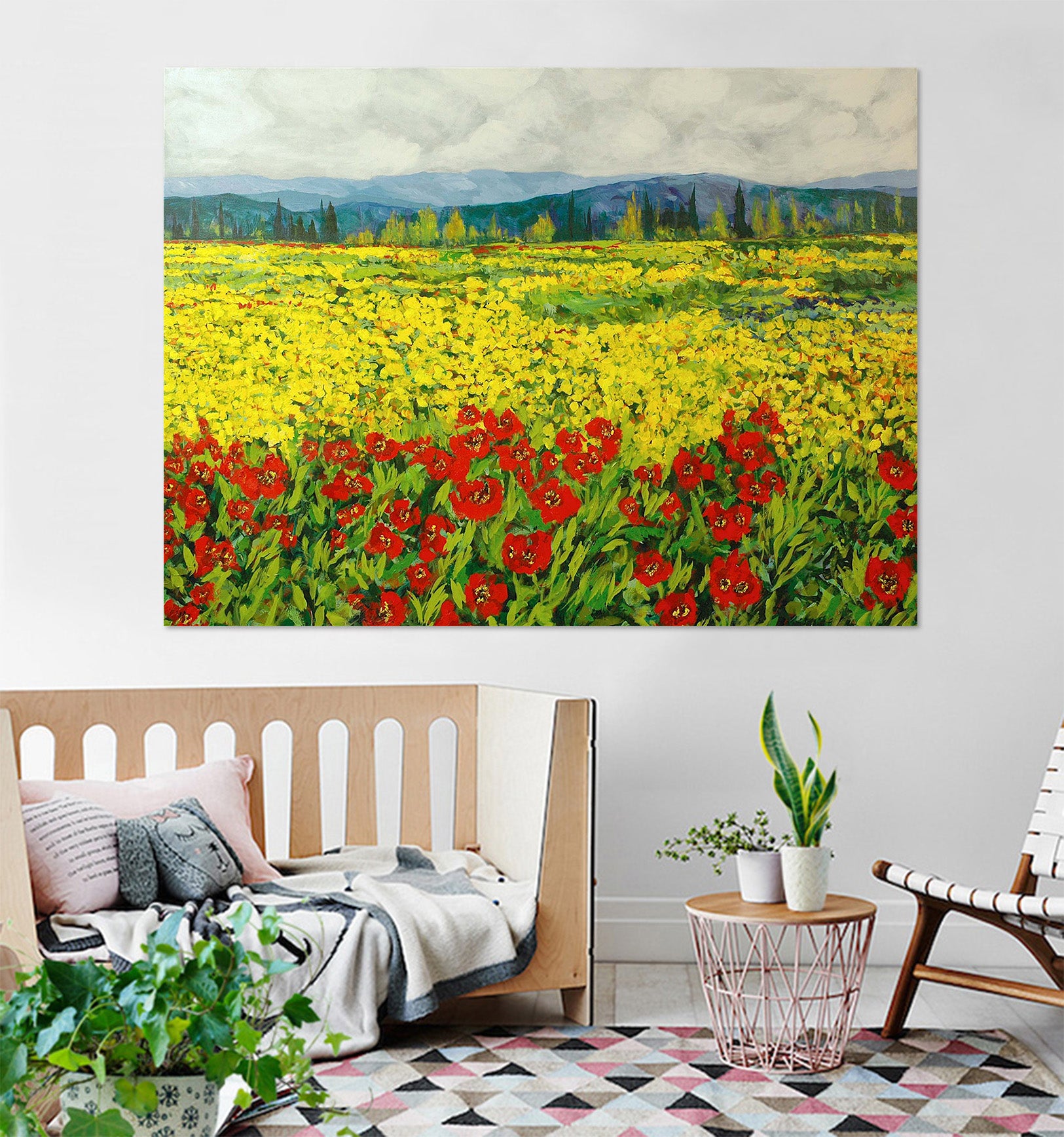 3D Blooming 137 Allan P. Friedlander Wall Sticker