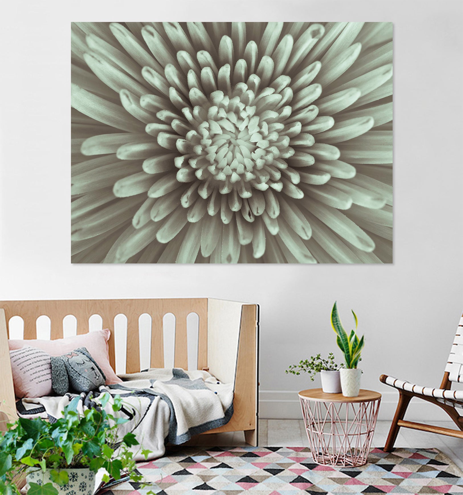3D Chrysanthemum 013 Assaf Frank Wall Sticker