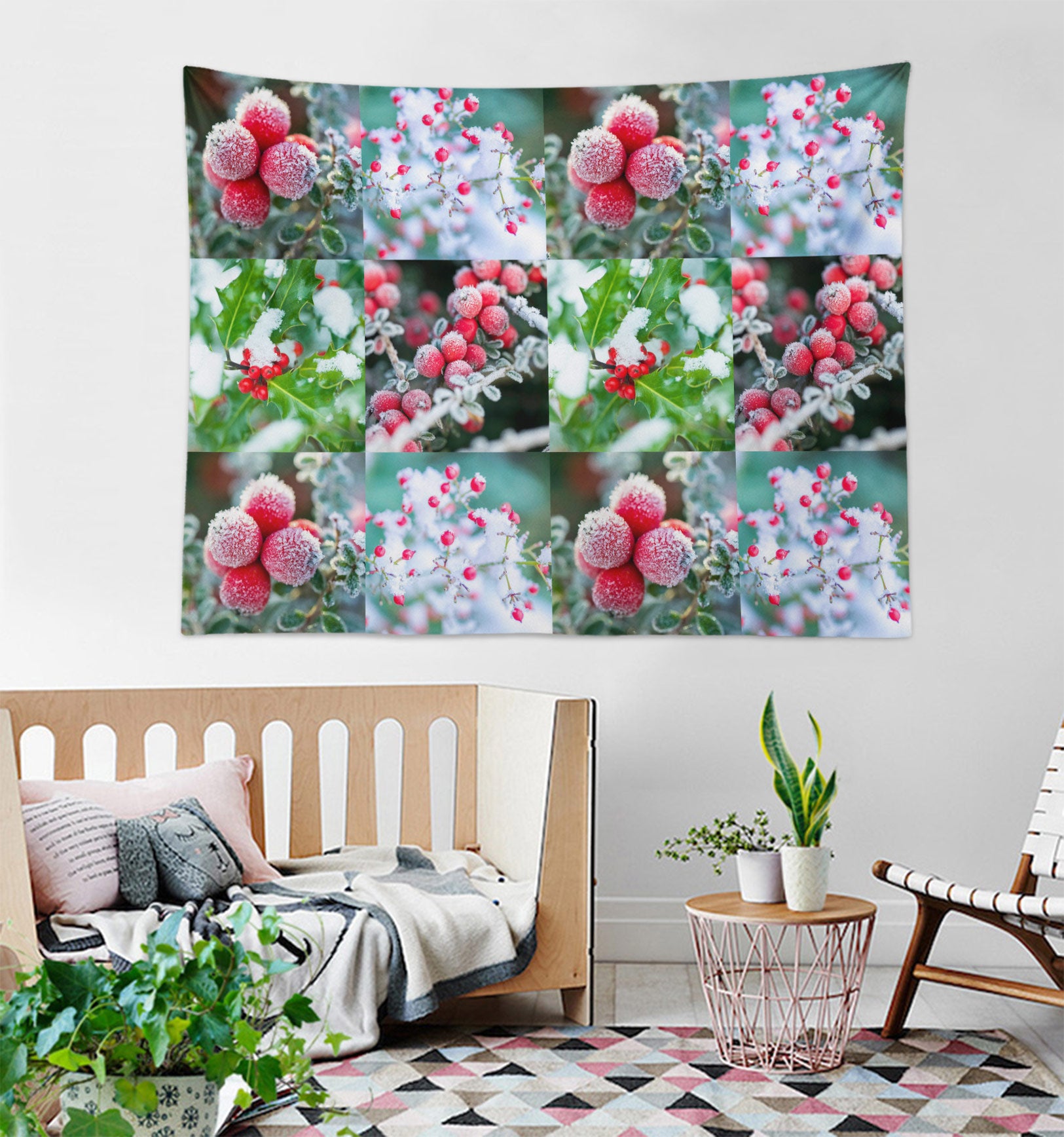 3D Red Fruit 11679 Assaf Frank Tapestry Hanging Cloth Hang