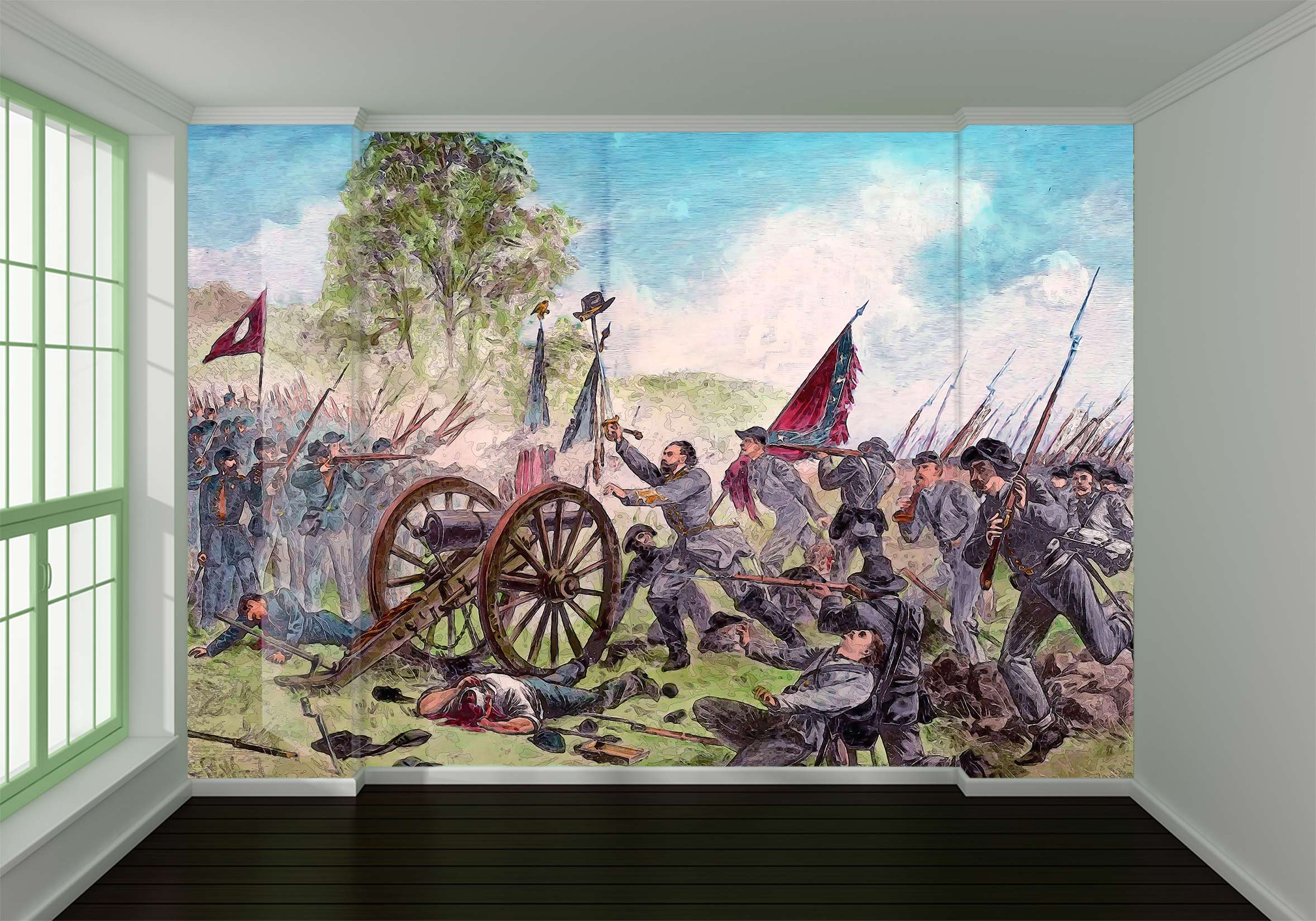 3D Soldiers 10862 Alius Herb Wall Mural Wall Murals
