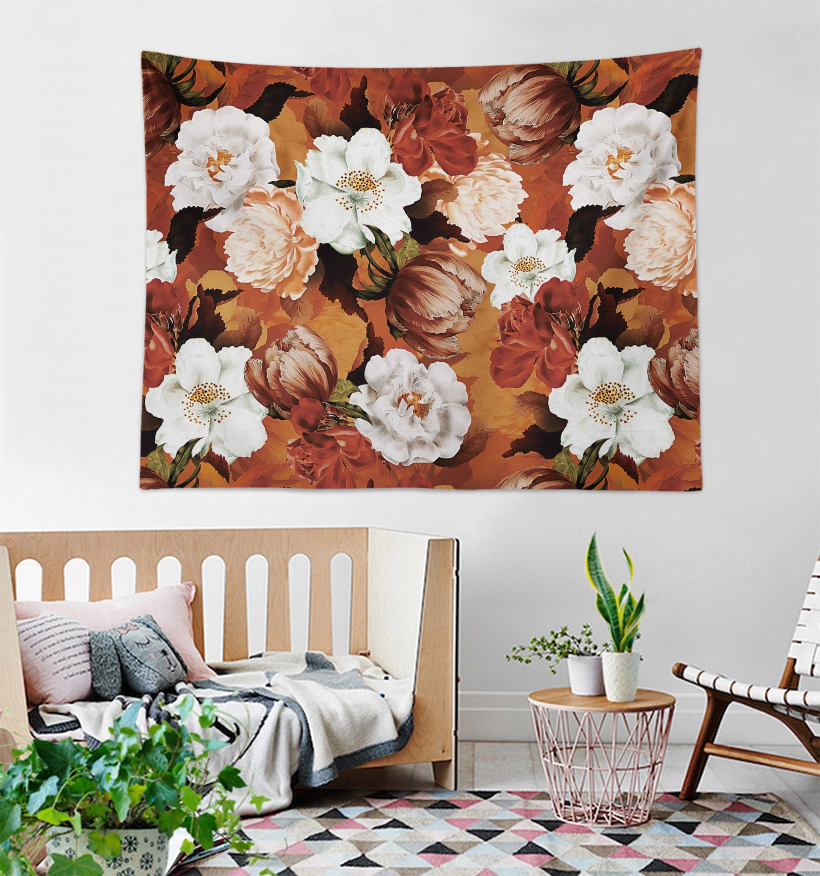 3D Brown Flower 5318 Uta Naumann Tapestry Hanging Cloth Hang