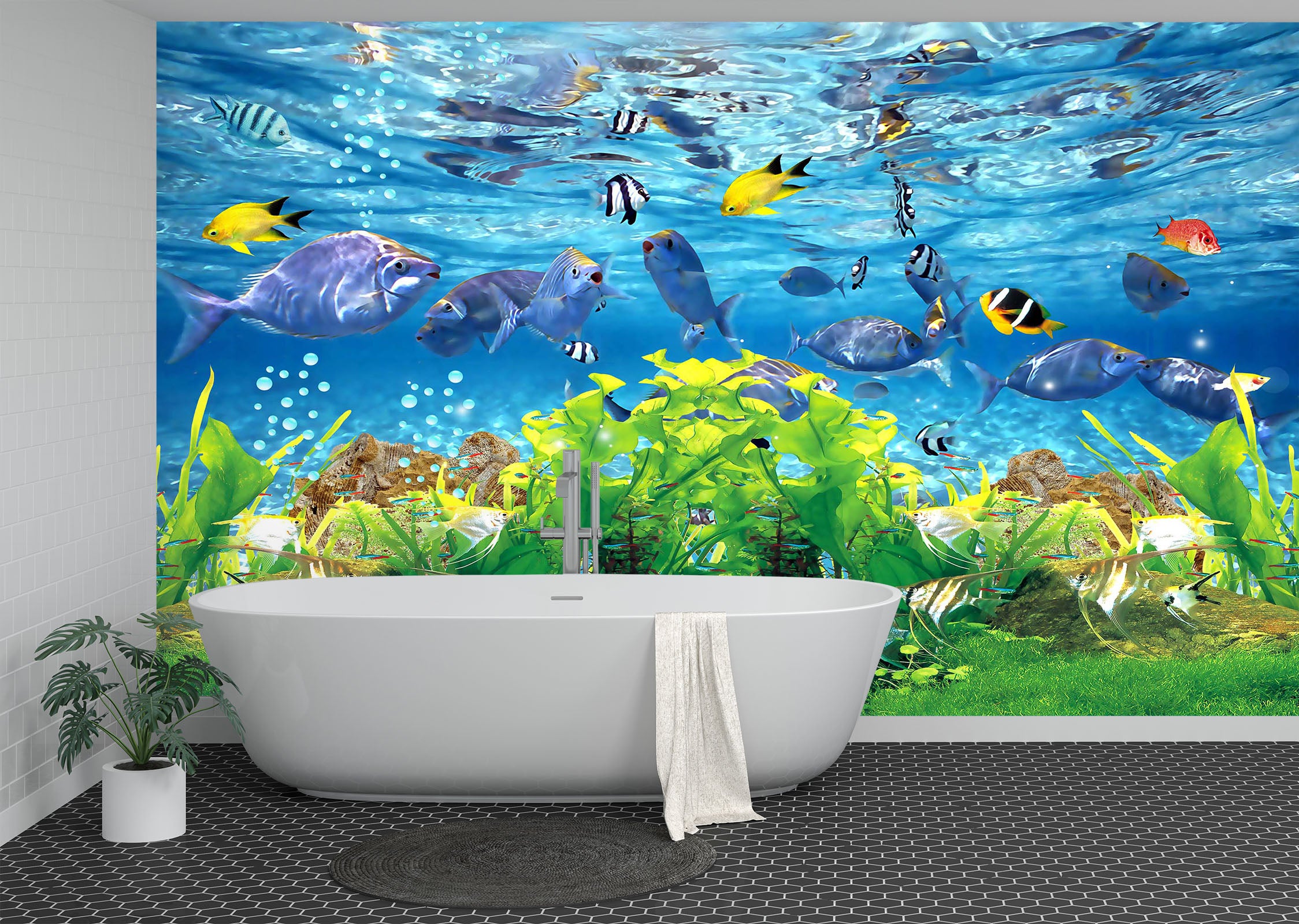 3D Underwater Park 1628 Wall Murals